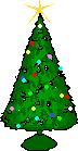 Christmas Tree with blinking lights
